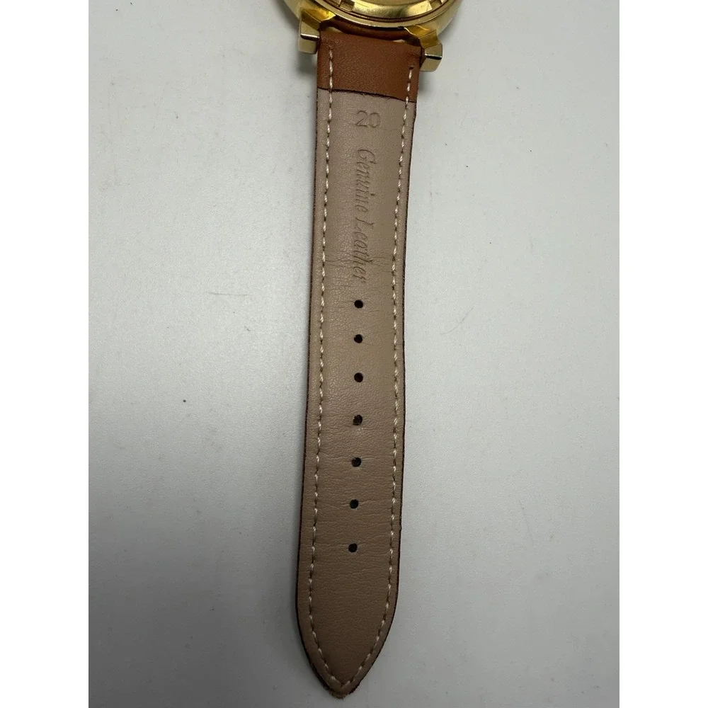 Linhart T21405 Working Automatic Mens Skeleton Watch 41MM 8
